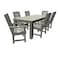 Highwood Usa Lehigh 7pc Rectangular Outdoor Patio Furniture Dining Set 84 x 42 AD-ST7LH1CO5AA-CGE - alternate 1